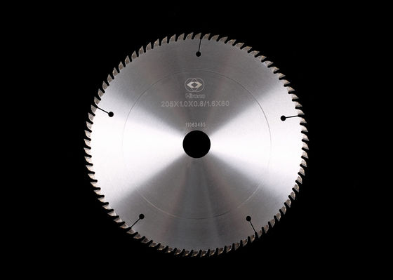 qualidade  Professional Metal Table Thin Kerf Saw Blades Convex Plate 205 x 1.0 x 80P fábrica